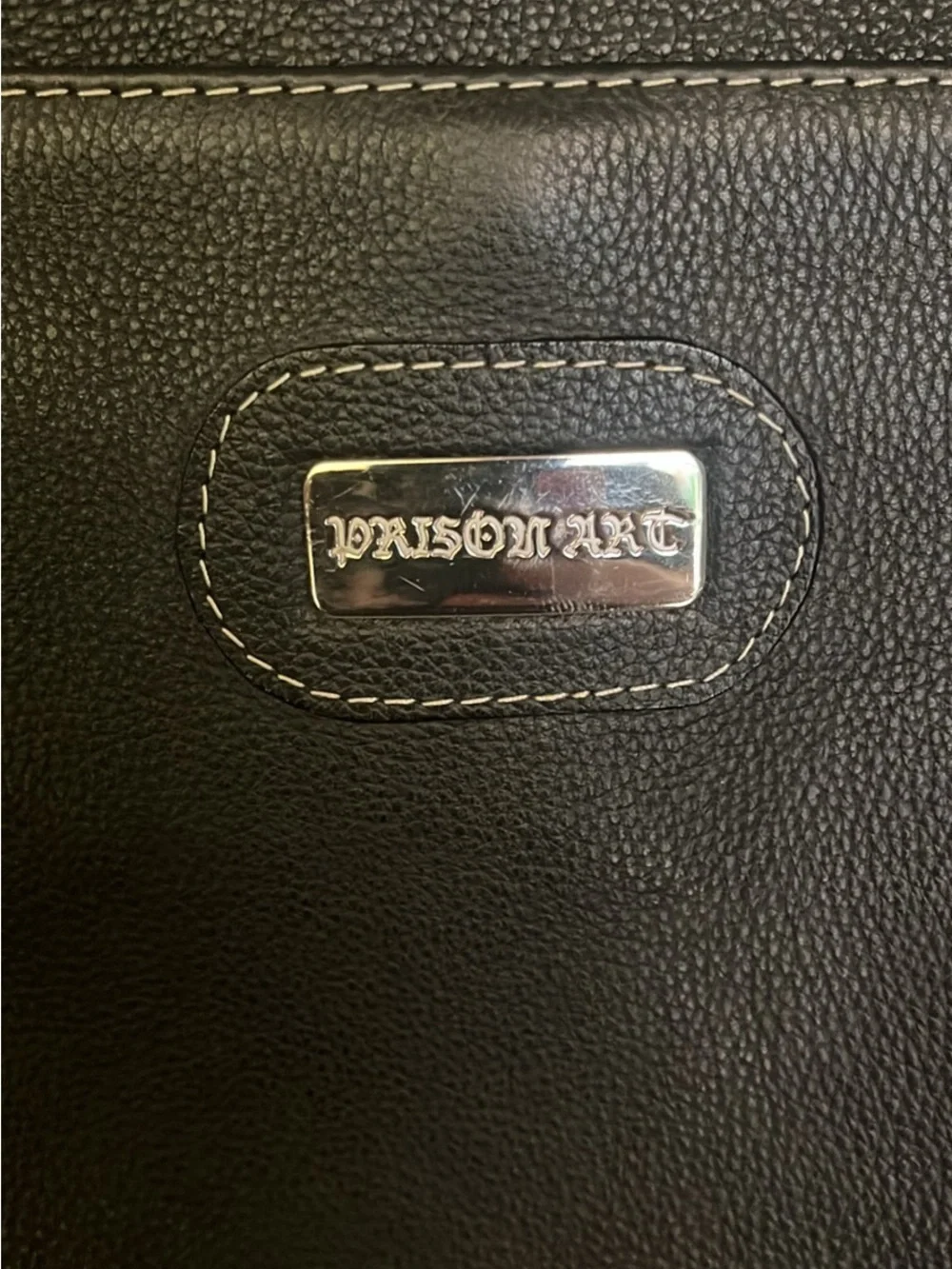 Prison Art Hand‎ Tattooed Leather Purse /Satchel Frida Kahlo RARE